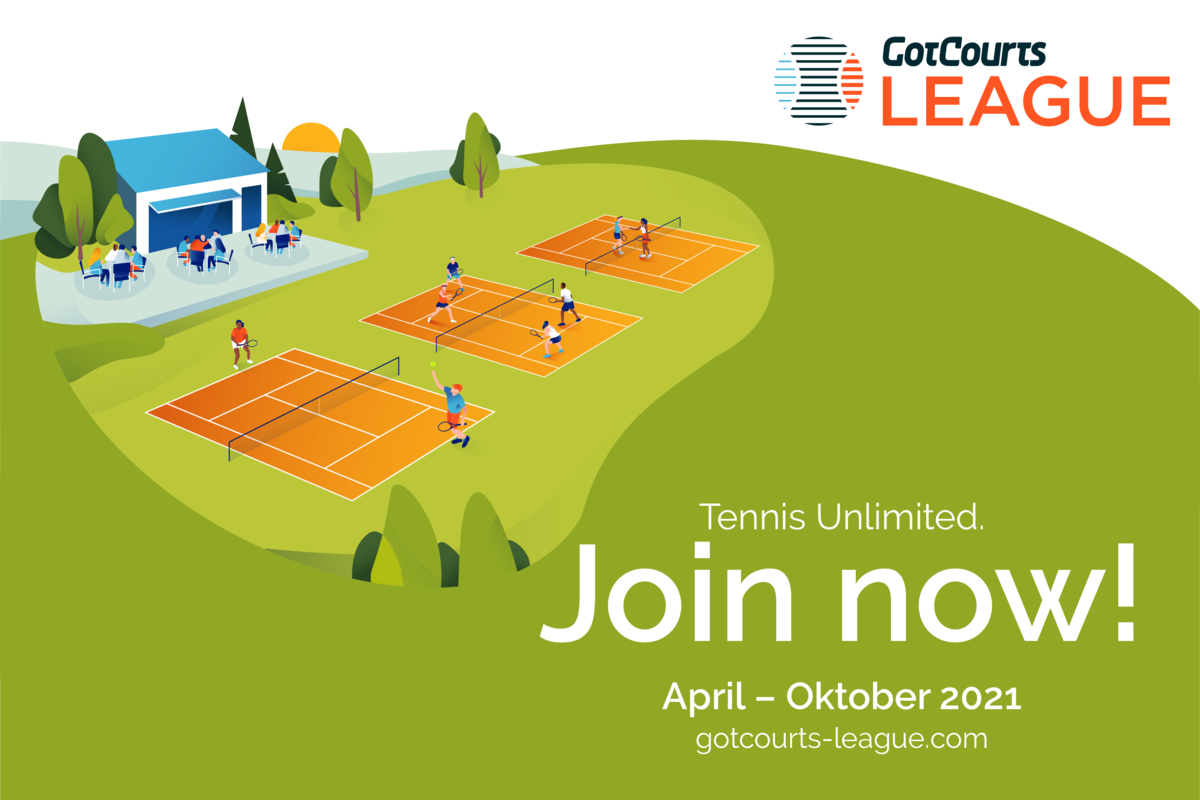 GotCourts League Banner April to October 2021 join now at gotcourts-league.com